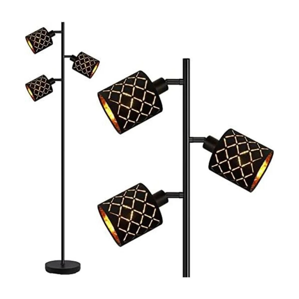 Industrial Floor Lamps for Living Room Tree Standing Lamp_1