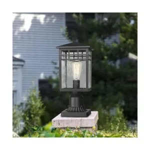 Diyel RZ009P BK Lámpara exterior moderna con acabado_4