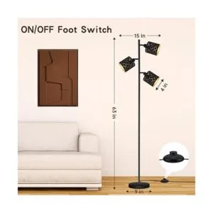 Industrial Floor Lamps for Living Room Tree Standing Lamp_6