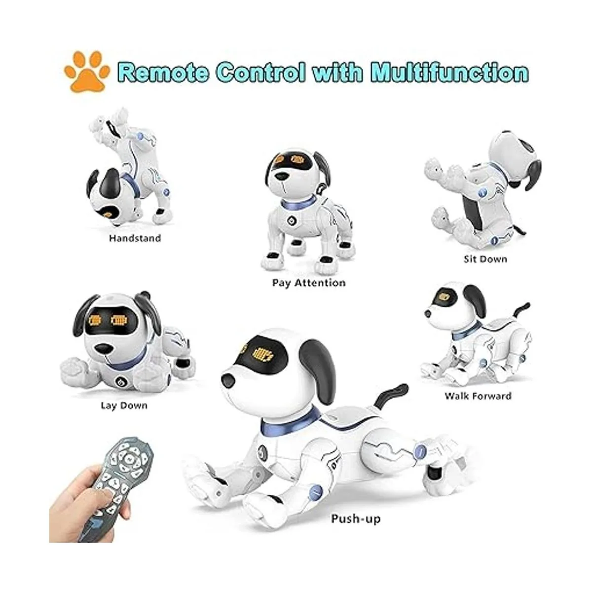 OKK Juguete robot de control remoto para niños robot de_3