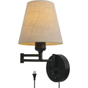 Lámpara de pared de cabecera con interruptor regulable y_1