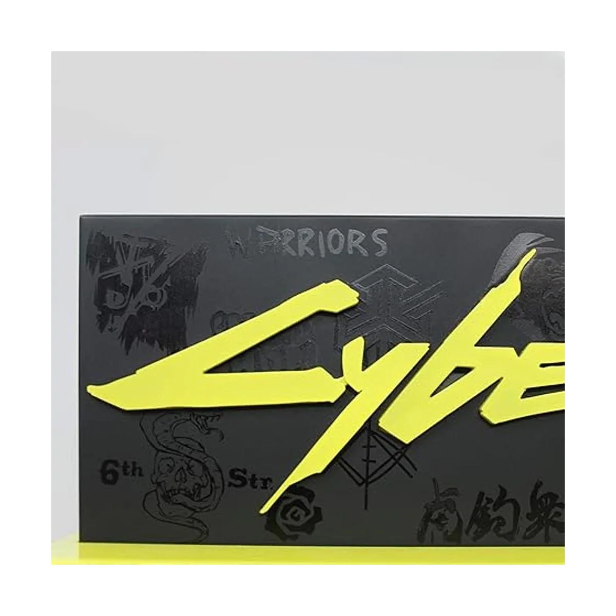 Light Cyberpunk 2077 negro y amarillo_4