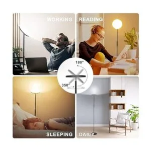 Lámpara de pie de 36 W 3000 lúmenes moderna súper_5