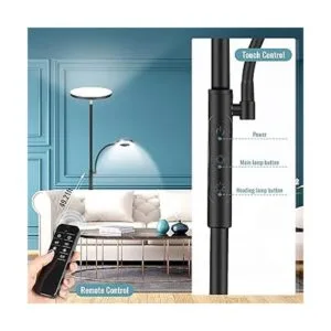 Lámpara de pie mejorada de 42 W y 3700 LM lámpara LED_4