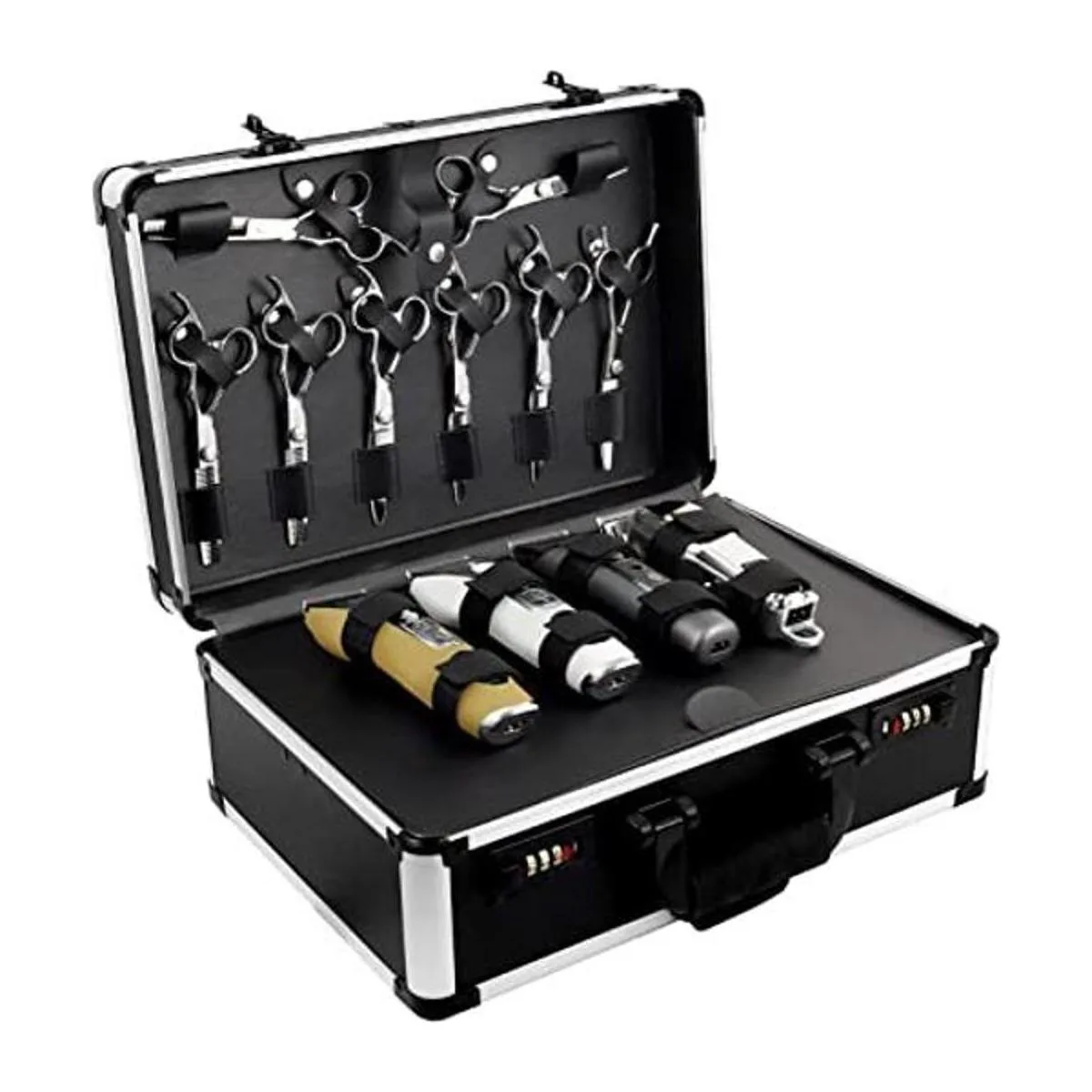 Funda de peluquero con bloqueo de código kit de peluquero_1