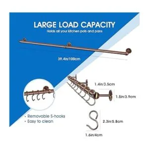 ROTHLEY Colgador para macetas colgante acero inoxidable_3