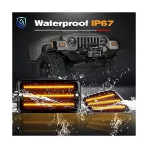 GemPro Luces LED de marcador lateral de guardabarros kit_6