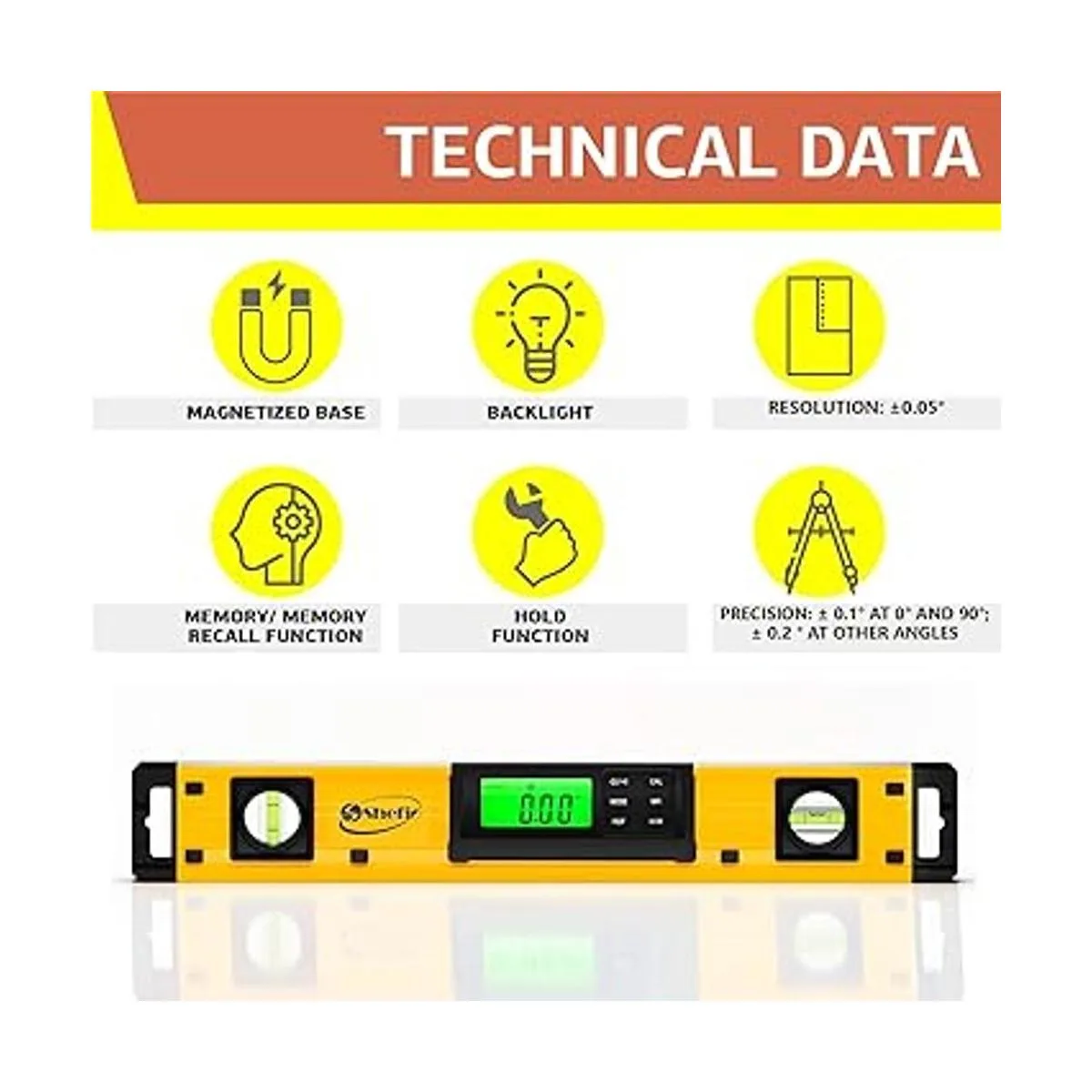 Herramienta digital de nivel inteligente Nivel de_2