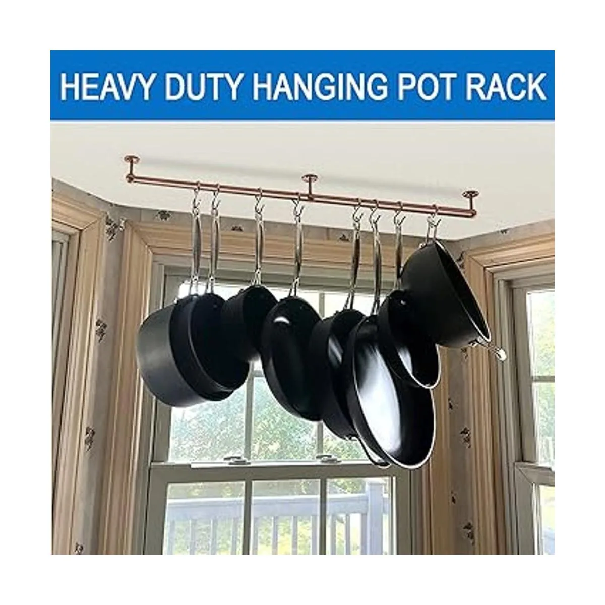 ROTHLEY Colgador para macetas colgante acero inoxidable_5