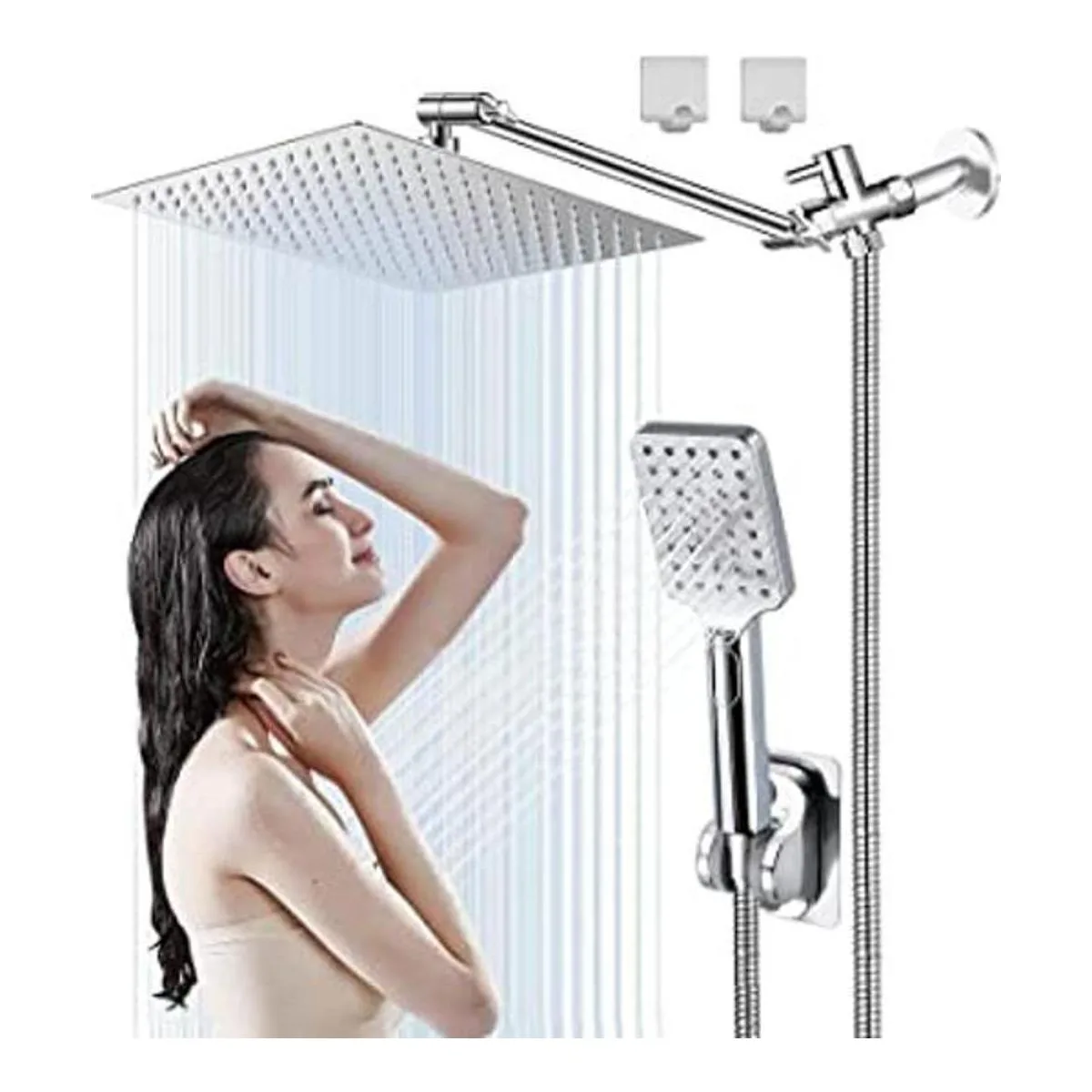 WEISTERLLY Cabezal de ducha de lluvia de alta presión de_1