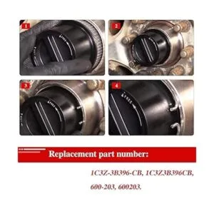 Buje de bloqueo automático 4WD para Ford F250 F350 F450_6