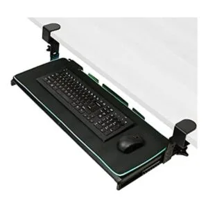 VIVO Bandeja de teclado grande ajustable para debajo del_1