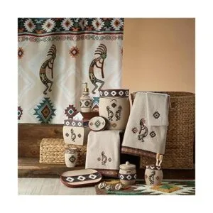 Avanti Linens Navajo Dance Collection papelera decorativa_5