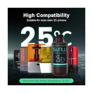 SUNLU Impresora 3D de resina similar a nailon resistente_4