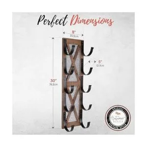 Autumn Alley Soporte para toallas de granja estante para_7