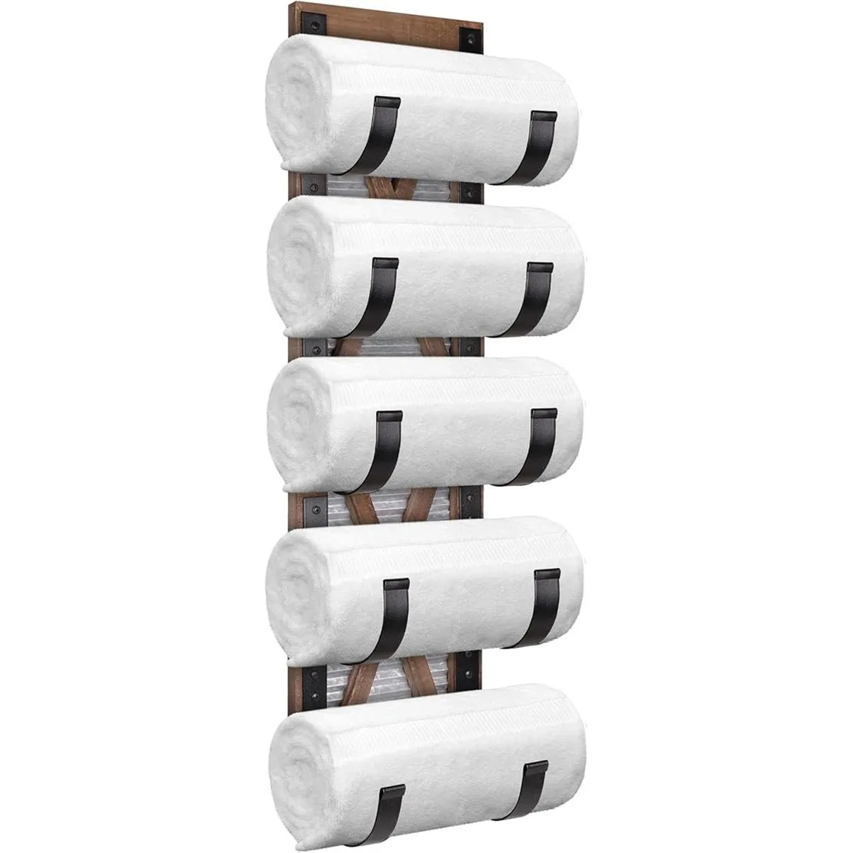 Autumn Alley Soporte para toallas de granja estante para_2