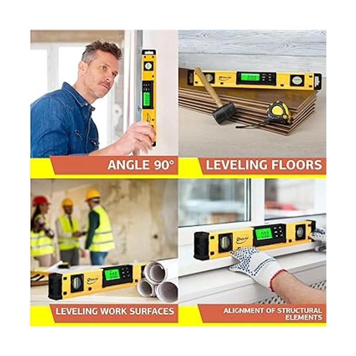 Herramienta digital de nivel inteligente Nivel de_6