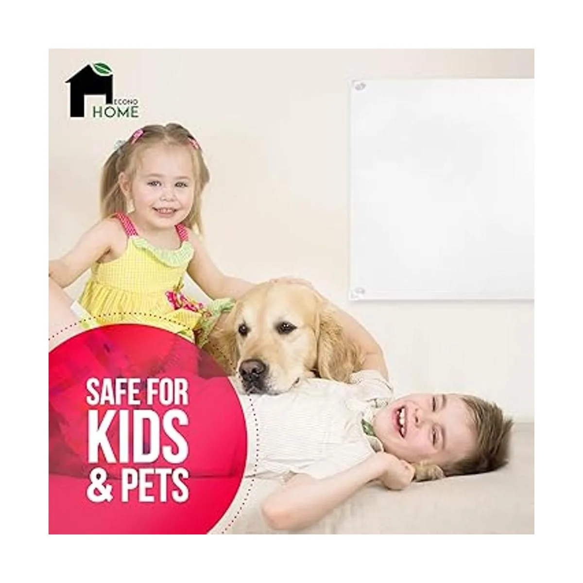 EconoHome Panel calefactor de pared con termostato de 400_4