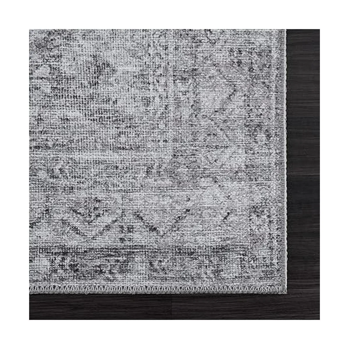 Bloom Rugs Alfombra lavable de 3 x 5 pies color marfil y_6