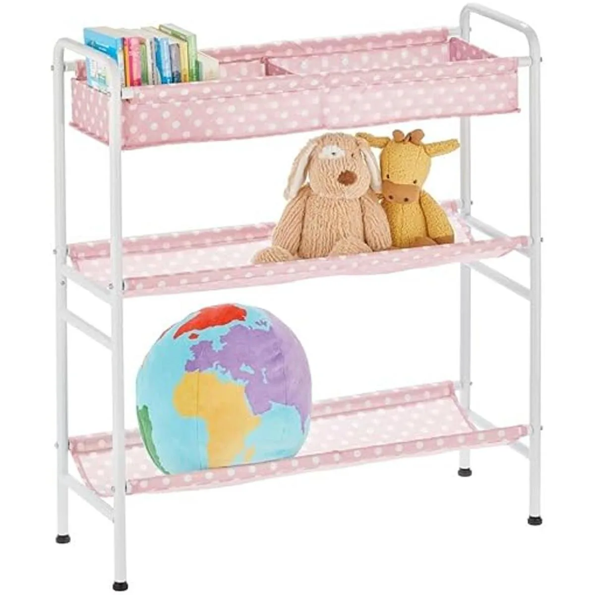 mDesign Carrito organizador de almacenamiento vertical de_1