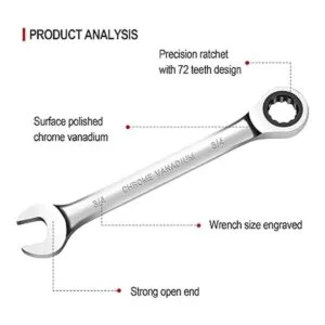 AIRAJ SAE Juego de 22 llaves de trinquete de 1434_3