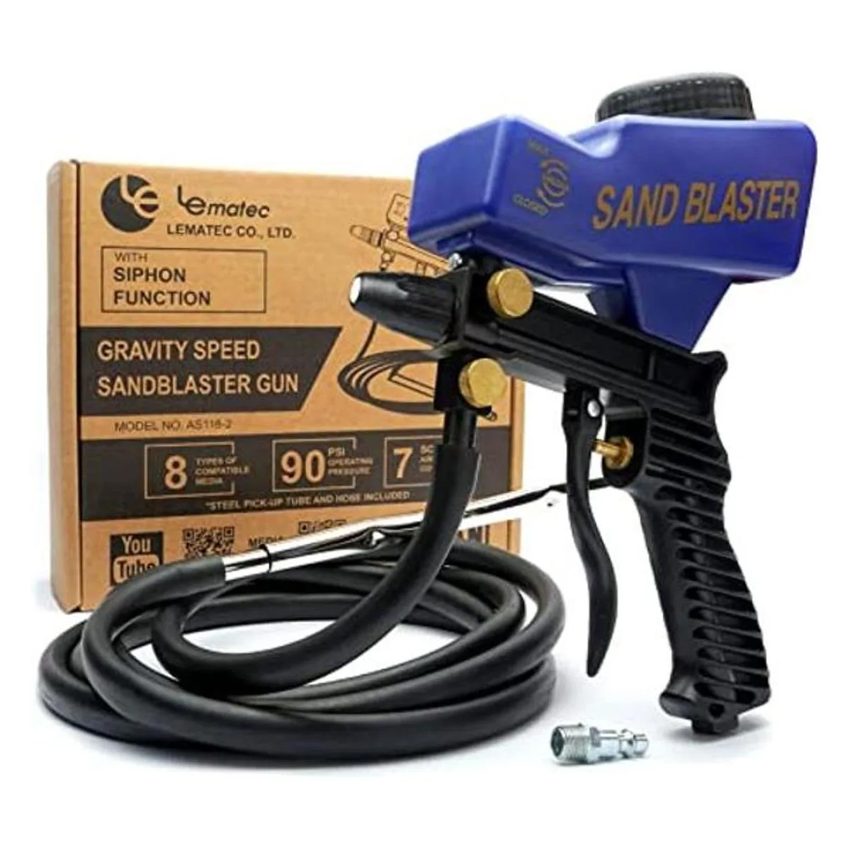 LE Lematec Kit de de arena arenadora removedor_1