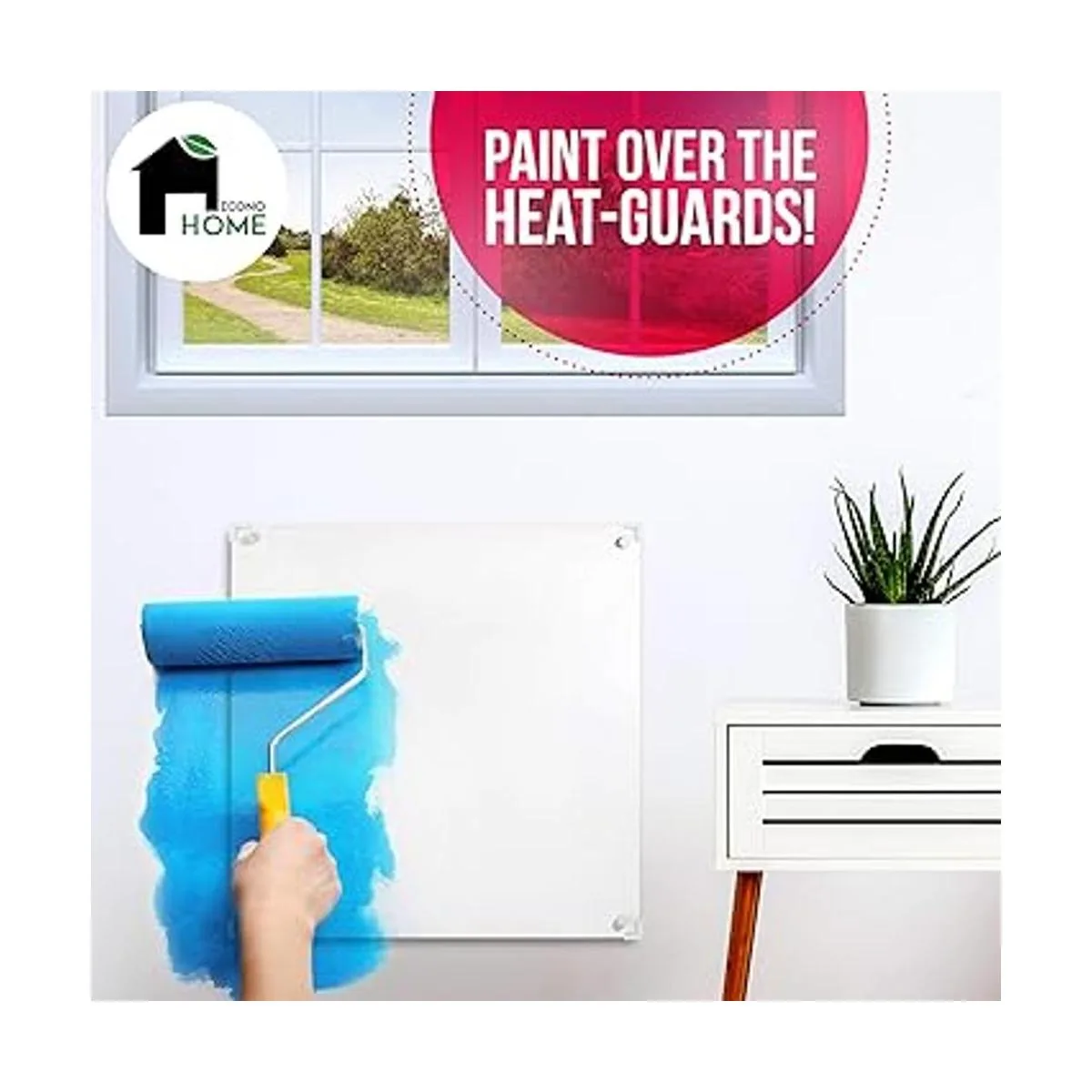 EconoHome Panel calefactor de pared con termostato de 400_5