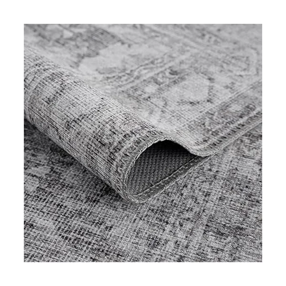 Bloom Rugs Alfombra lavable de 3 x 5 pies color marfil y_4