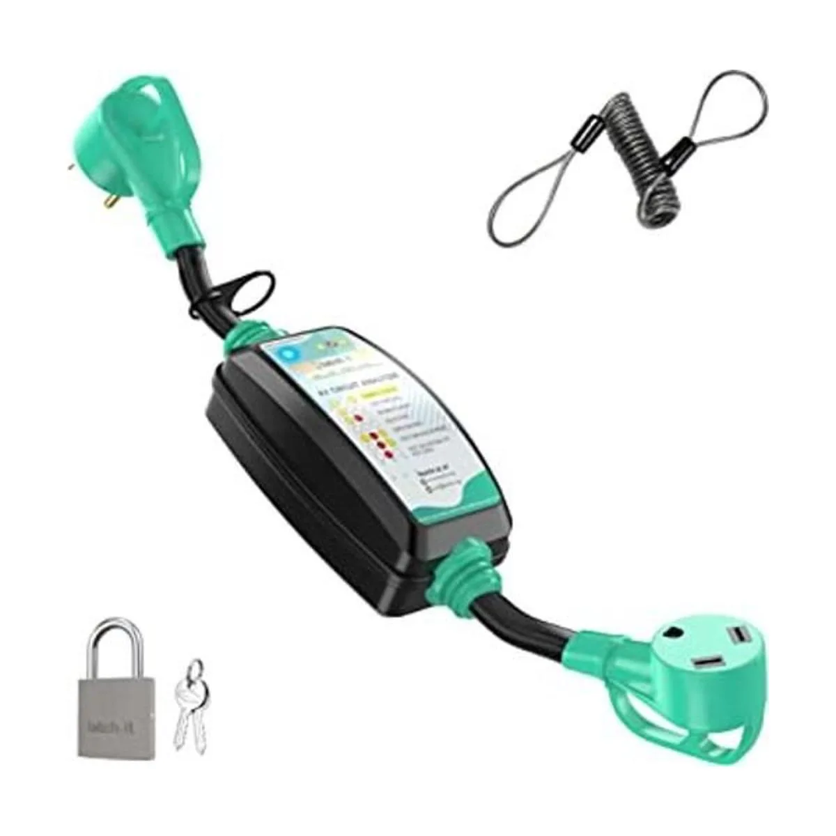 LATCH.IT Protector de sobretensiones de 30 amperios para_1