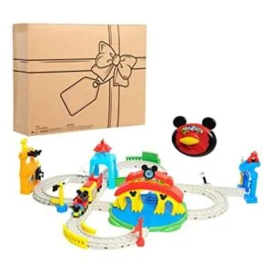 Juego de pistas de tren de Mickey exclusivo de Amazon_1