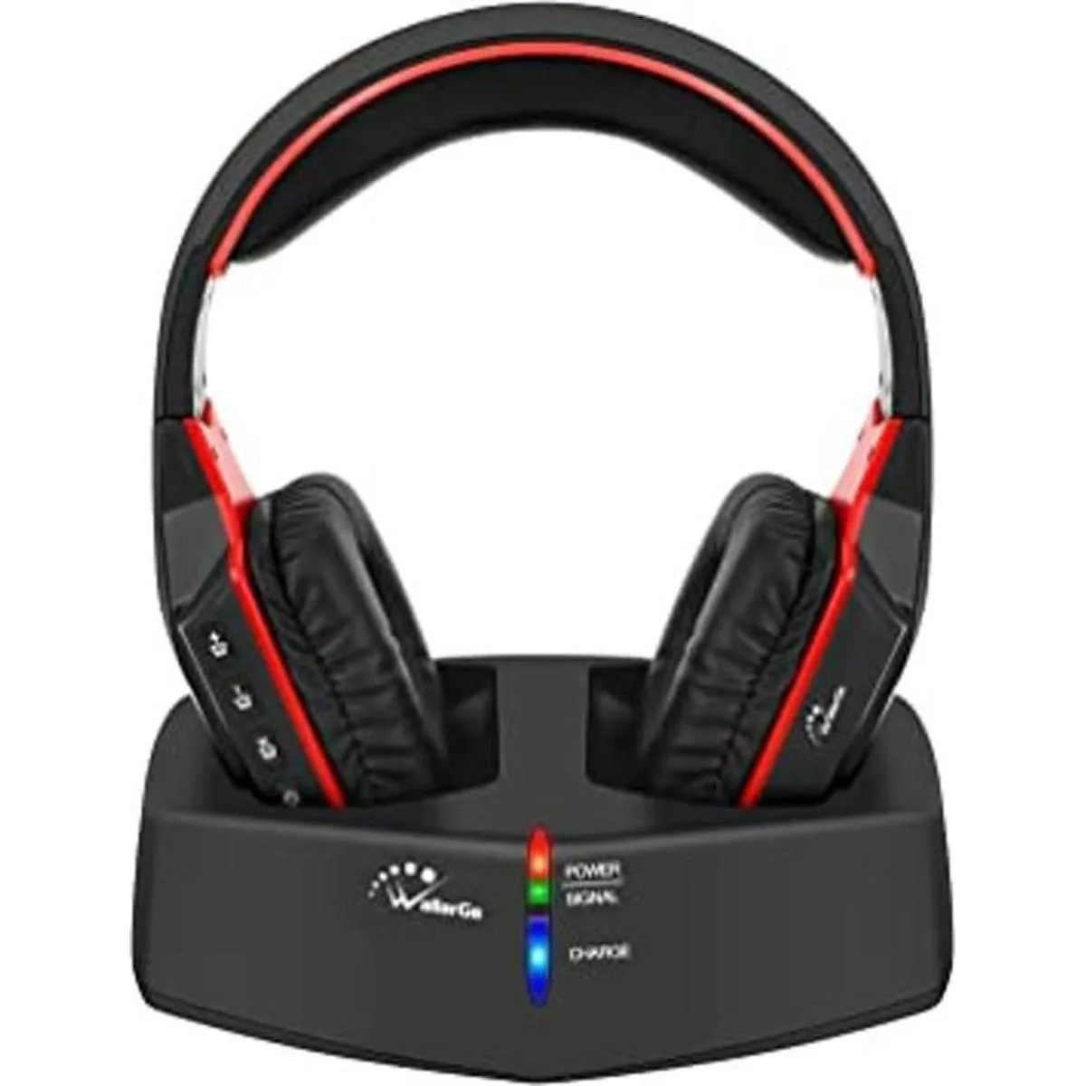 WallarGe Auriculares inalámbricos para ver TV con base de_1