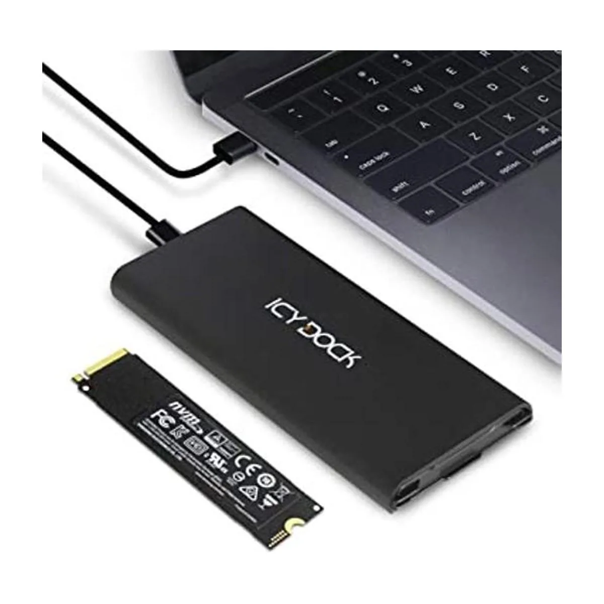 ICY DOCK M.2 NVMe a USB 3.2 Gen 2 10Gbps Adaptador de_1