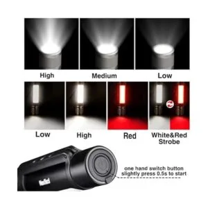 NexTool Linternas de alto lúmenes recargables con zoom de_4
