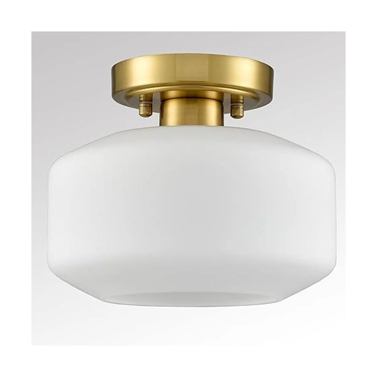 JEENKAE Moderna lámpara de techo semiempotrada para_7