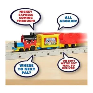 Juego de pistas de tren de Mickey exclusivo de Amazon_5