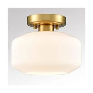 JEENKAE Moderna lámpara de techo semiempotrada para_1