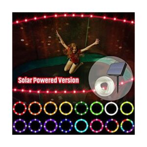 Versión con energía solarLuces LED de trampolín con_1
