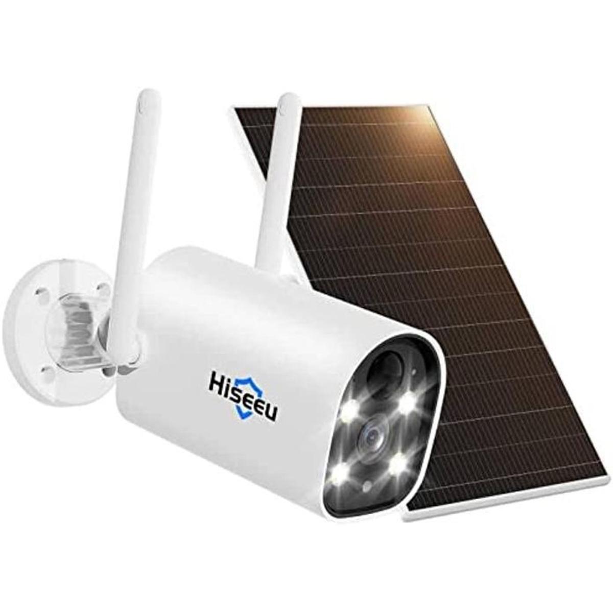 Solar recargable funciona con pilas Cámara de seguridad