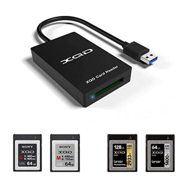 Upgraded Version XQD Card ReaderCompatible with Sony_1