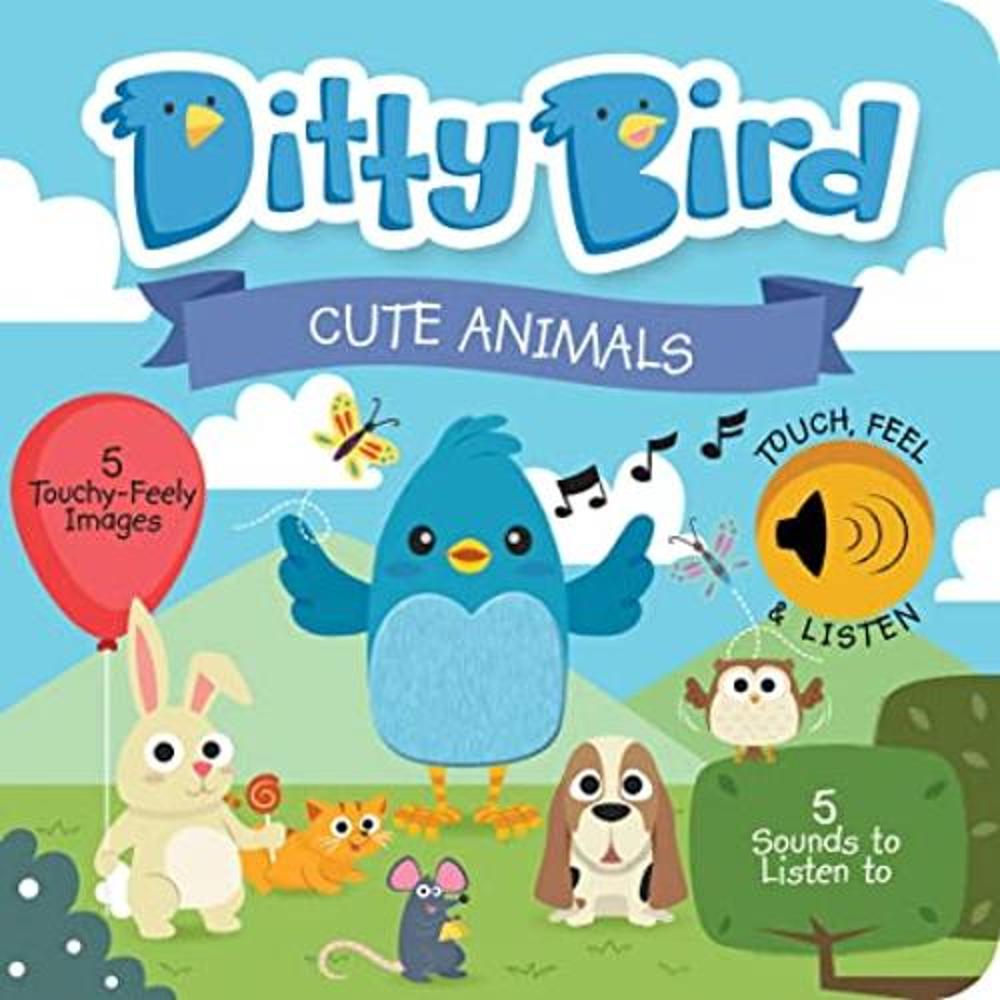 DITTY BIRD Libro de sonido de animales para bebés y