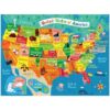 Mudpuppy Map of the USA to Go Rompecabezas de 36 piezas a_2