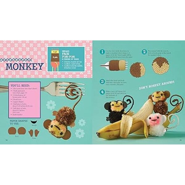 Libro Klutz para hacer tus propias mascotas de minipompones_4