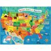 Mudpuppy Map of the USA to Go Rompecabezas de 36 piezas a_3