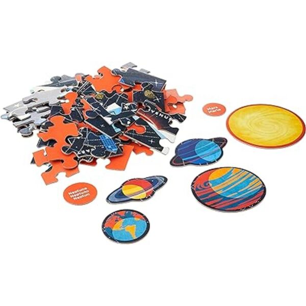 Mudpuppy Rompecabezas de sistema solar 70 piezas 23 x_3
