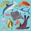 Mudpuppy Land Sea Animals Rompecabezas magnético ideal_4