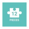 Mudpuppy I Love You MatchUp Puzzles Farm Babies 6.75 x_3