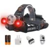 BORUIT Faro LED recargable ultra brillante 5000 lúmenes_1