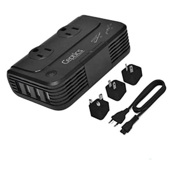 Ceptics Adaptador de viaje y convertidor de voltaje_1