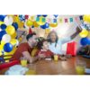 Kit de arco de guirnalda de globos azul real amarillo y