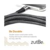 zutBe Shield Cable Lightning con certificado MFi plateado_2